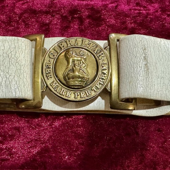 Royal Marines Belt Buckle and Belt